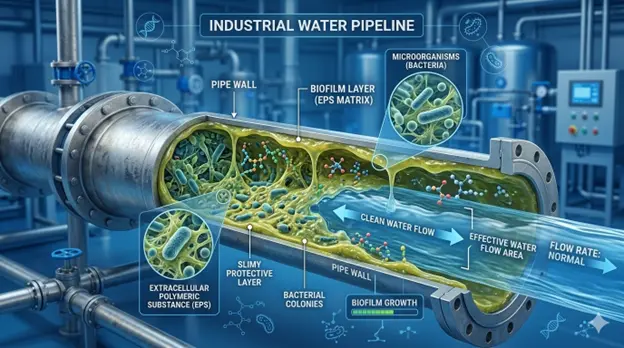 A Biofilm Specific Threat in Industrial Water Systems – Pseudomonas Aeruginosa