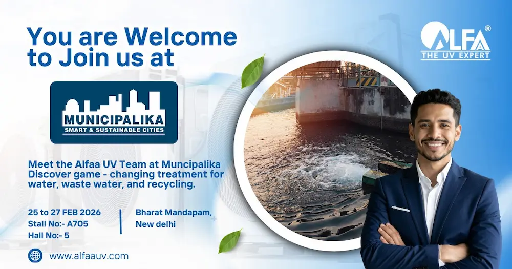 Alfaa UV at Municipalika 2026 – Powering Smart Cities