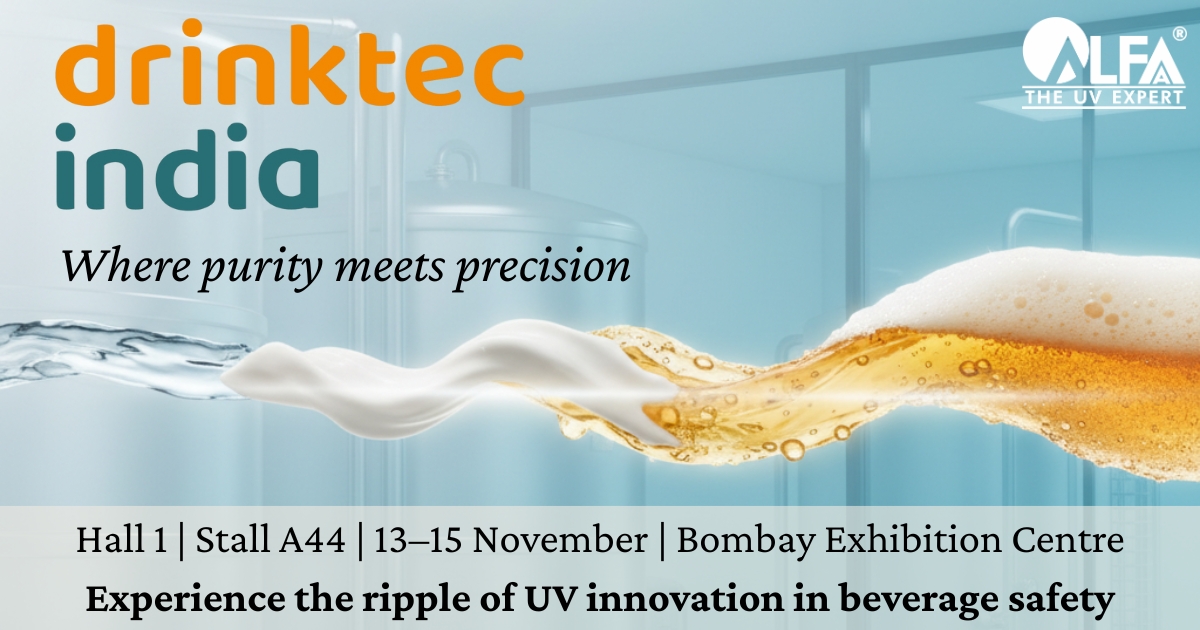 Alfaa UV at Drinktec India 2025