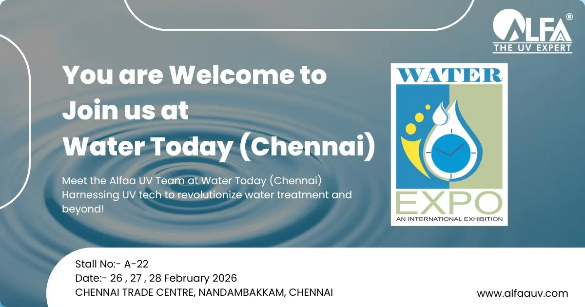 Experience Advanced UV Technology at Water Today Expo