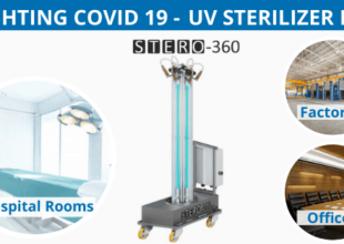 Fighting COVID 19 – UV Sterilizer for Hospital Rooms, Factories, and Offices