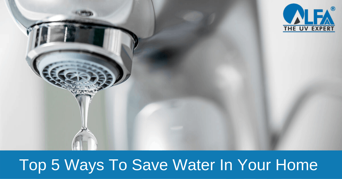 Top 5 Ways To Save Water In Your Home