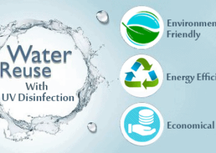 WATER REUSE WITH UV DISINFECTION