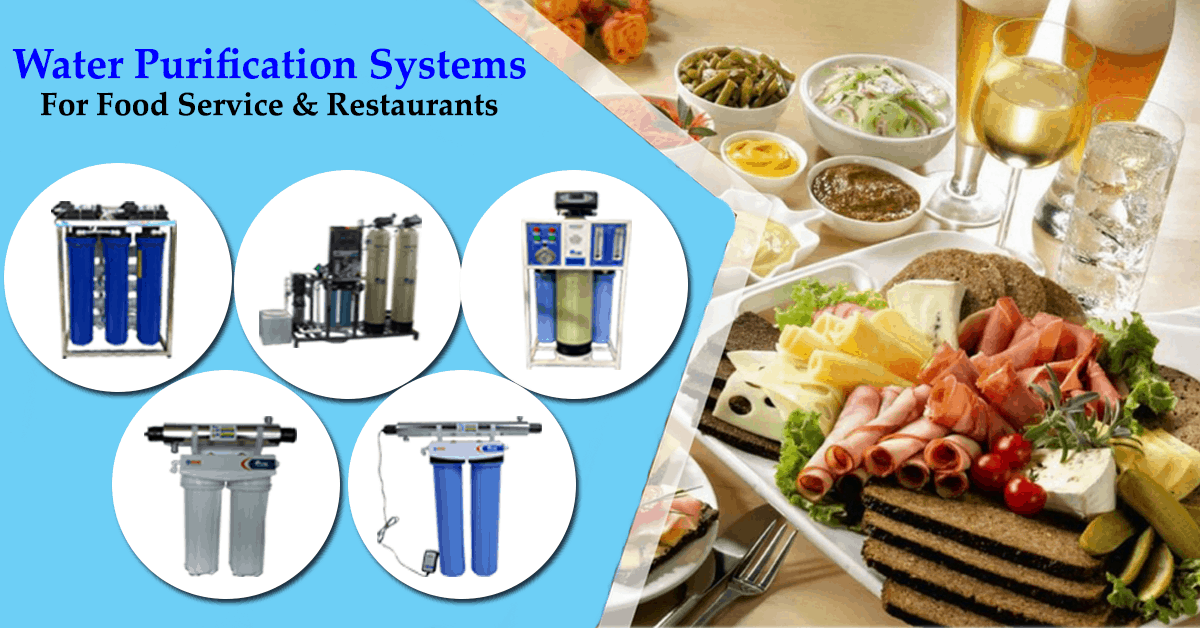 Why Restaurants Need Water purification systems