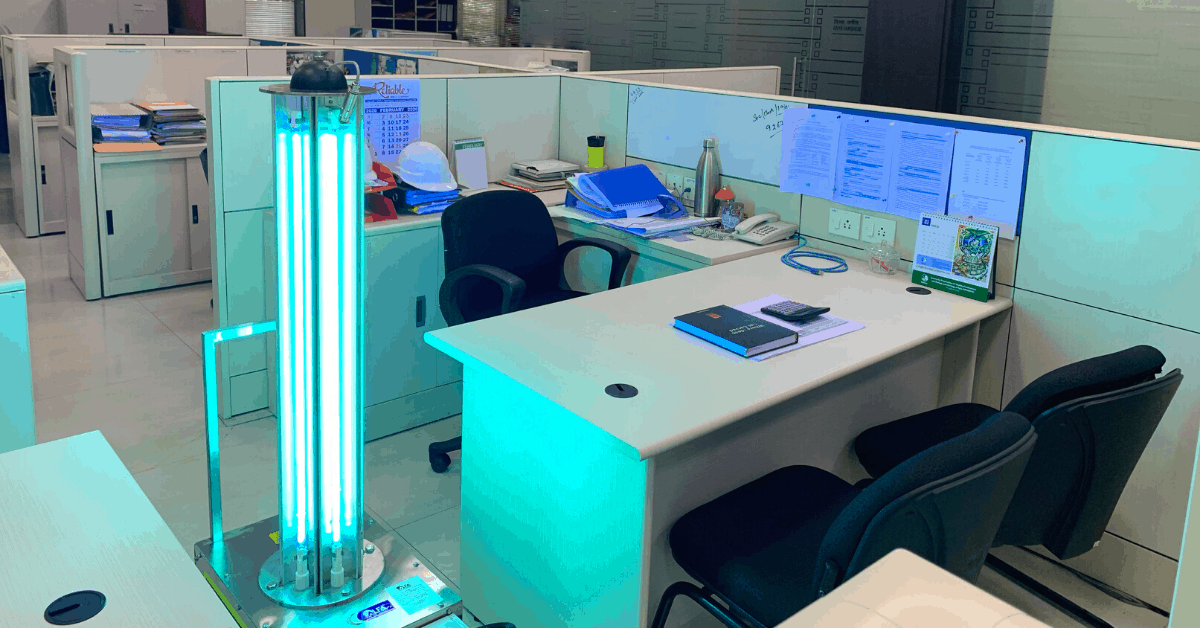 How Alfaa UV STERO-360 Can Help to Efficiently Sanitize Your Workplace