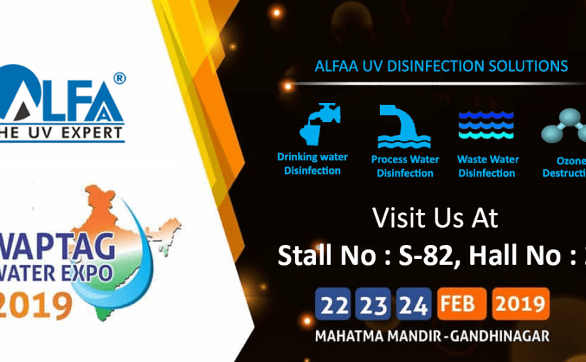 Visit alfaa UV at Waptag Water Expo 2019