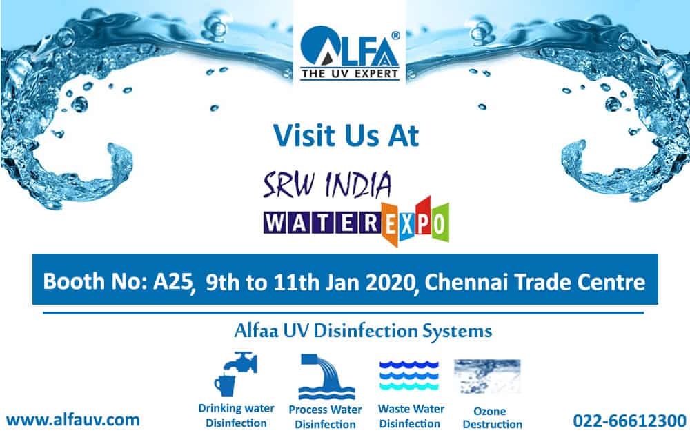 SRW INDIA WATER EXPO, Chennai – 2020